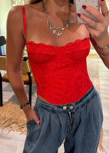 Load image into Gallery viewer, Elegant corset top