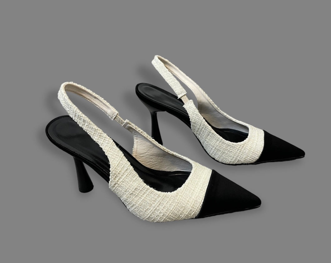 Elegant 2 tone heel