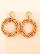 Load image into Gallery viewer, Boho braided earrings
