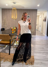 Load image into Gallery viewer, Lace long skirt
