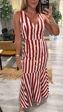 Load image into Gallery viewer, Red &amp; white Dress 28
