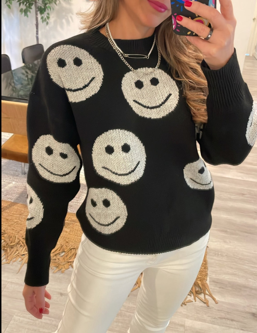 Happy face 24 sweater