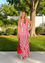 Load image into Gallery viewer, Red &amp; white Dress 28
