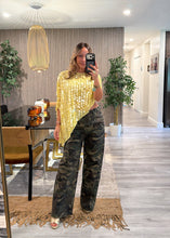 Load image into Gallery viewer, Camo lux jeans
