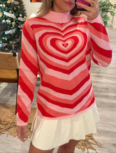 Load image into Gallery viewer, Hearts sweater
