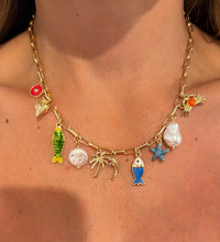 Load image into Gallery viewer, Tropical charm necklace

