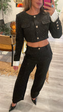 Cargar imagen en el visor de la galería, Tweed jacket and pants set
