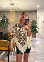Load image into Gallery viewer, Lux zebra top
