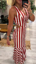 Load image into Gallery viewer, Red &amp; white Dress 28
