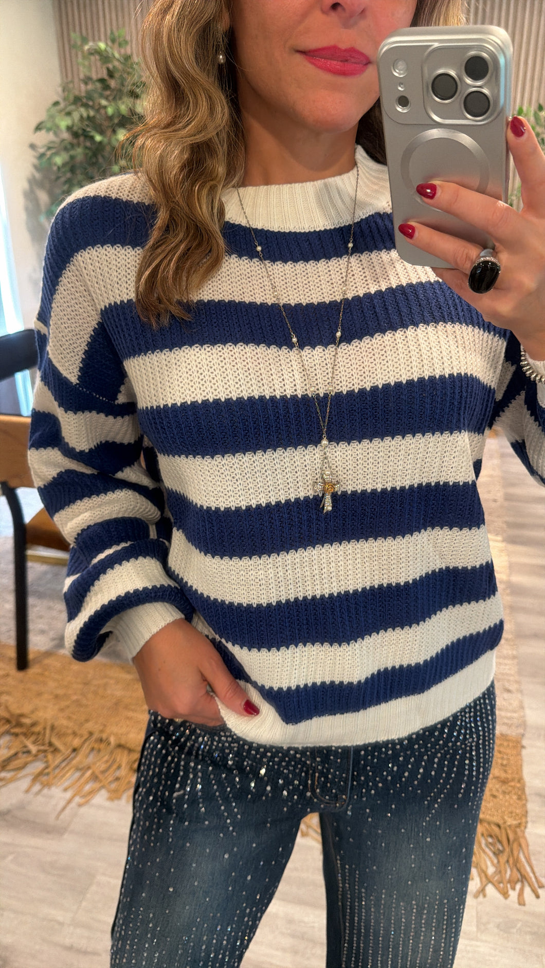 Striped sweater