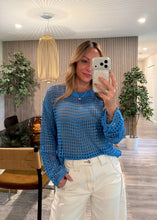 Cargar imagen en el visor de la galería, crochet sweater for women summer vibes

