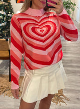 Load image into Gallery viewer, Hearts sweater
