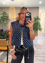 Load image into Gallery viewer, polka dots women vest
