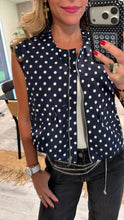Load image into Gallery viewer, Vest jacket dots
