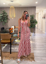 Load image into Gallery viewer, Red &amp; white Dress 28
