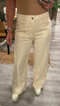Load image into Gallery viewer, Textured shiny jeans
