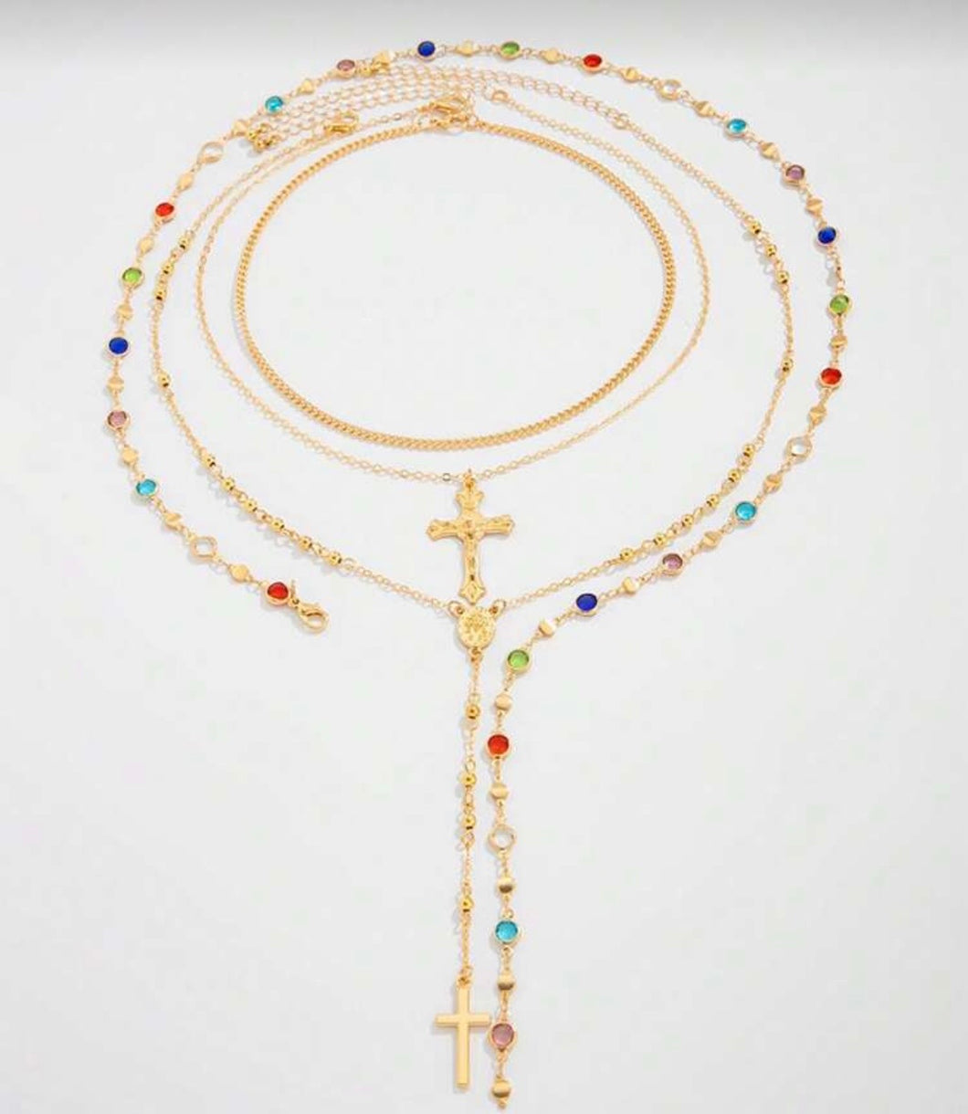 4 pcs necklace set