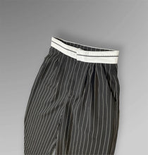 Load image into Gallery viewer, Striped waisted pants
