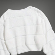 Cargar imagen en el visor de la galería, Solid knit sweater
