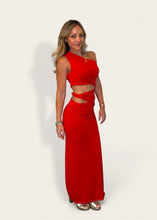 Load image into Gallery viewer, Cut out ruched and stretch dress for women

