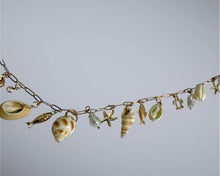 Load image into Gallery viewer, Beach shell chain belt
