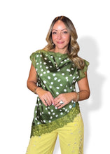 Load image into Gallery viewer, Asymmetric lace top
