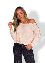 Cargar imagen en el visor de la galería, Buttons side sweater
