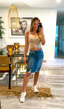 Load image into Gallery viewer, Pearl jean skirt
