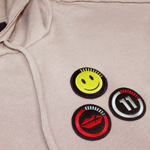 Load image into Gallery viewer, Happy face beige hoodie
