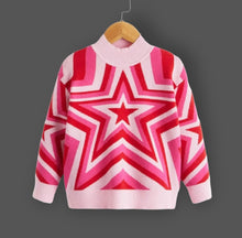 Load image into Gallery viewer, Cute star sweater
